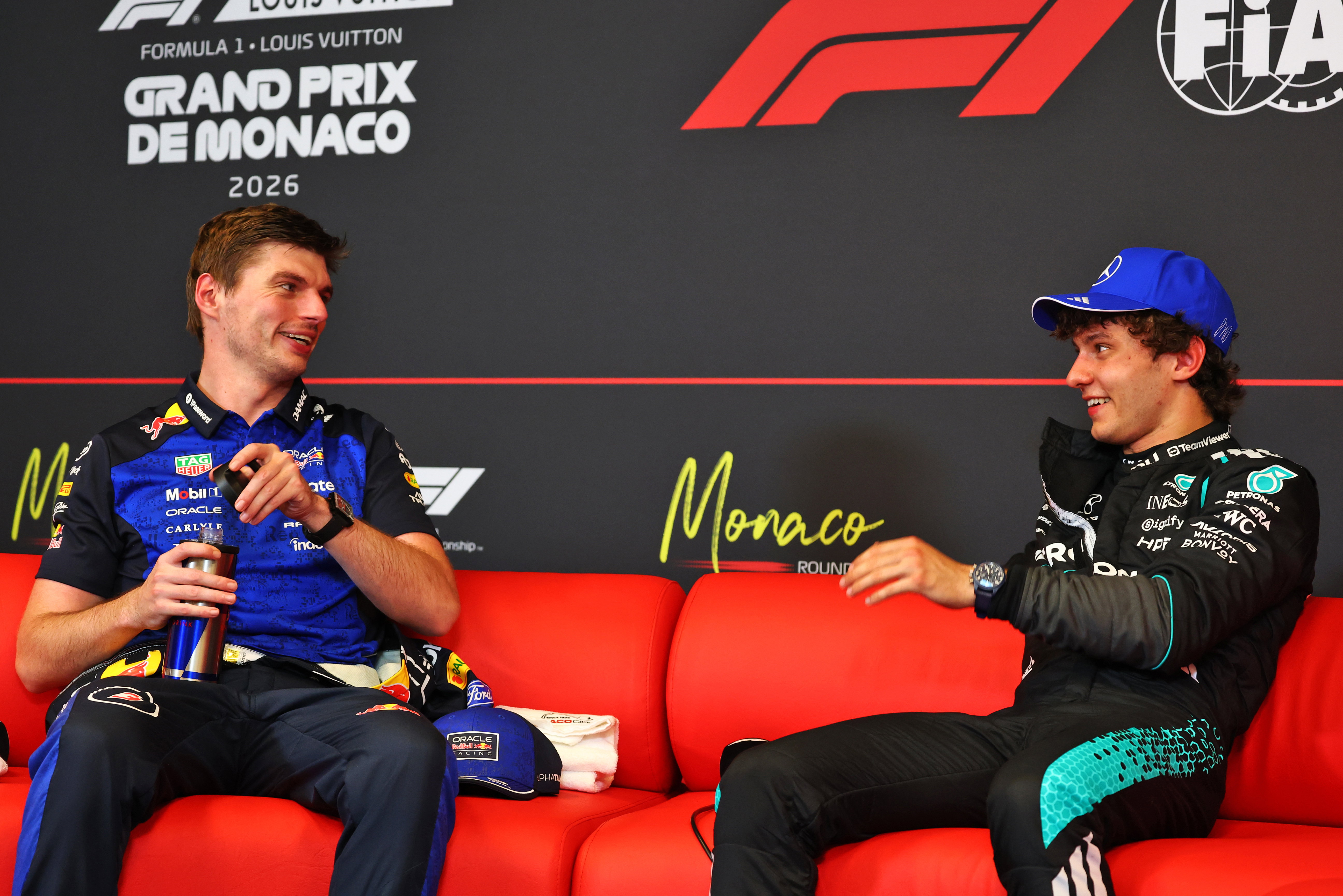 Verstappen Antonelli Monaco