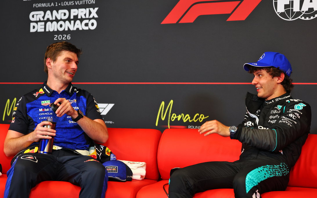 Verstappen Antonelli Monaco