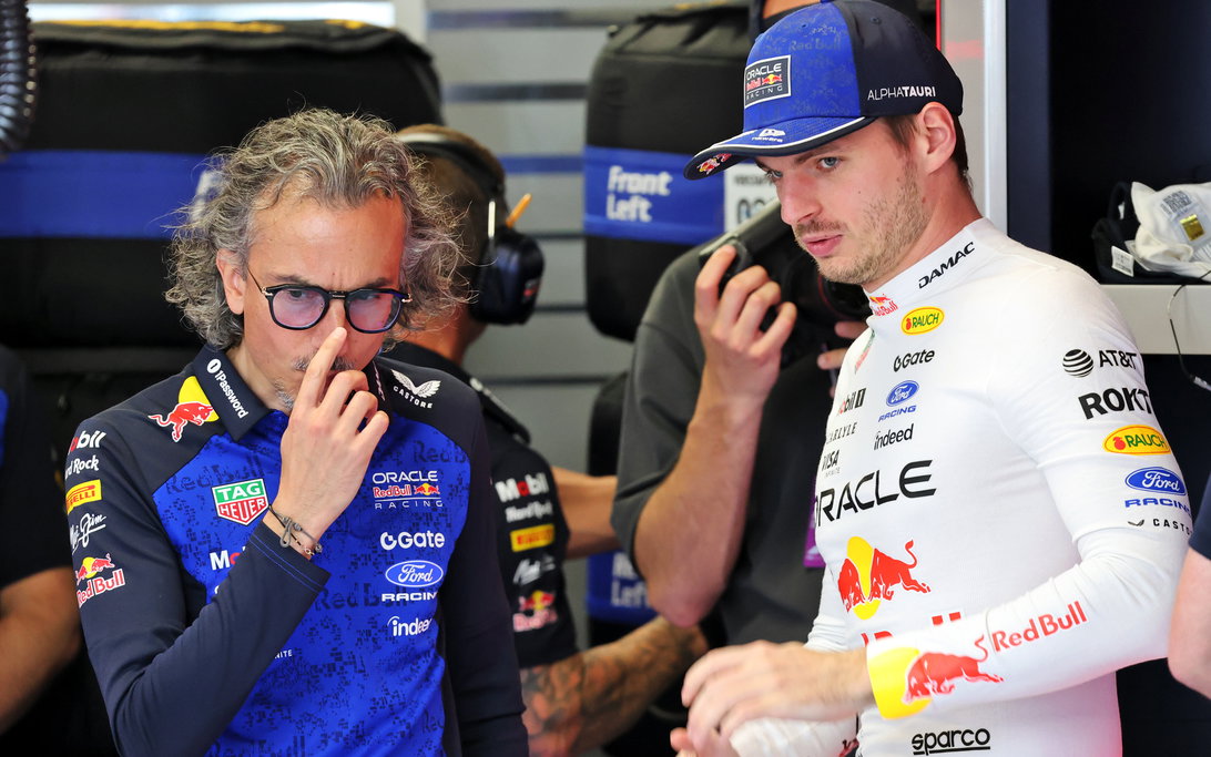 Verstappen Mekies Barcelona