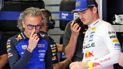 Verstappen Mekies Barcelona