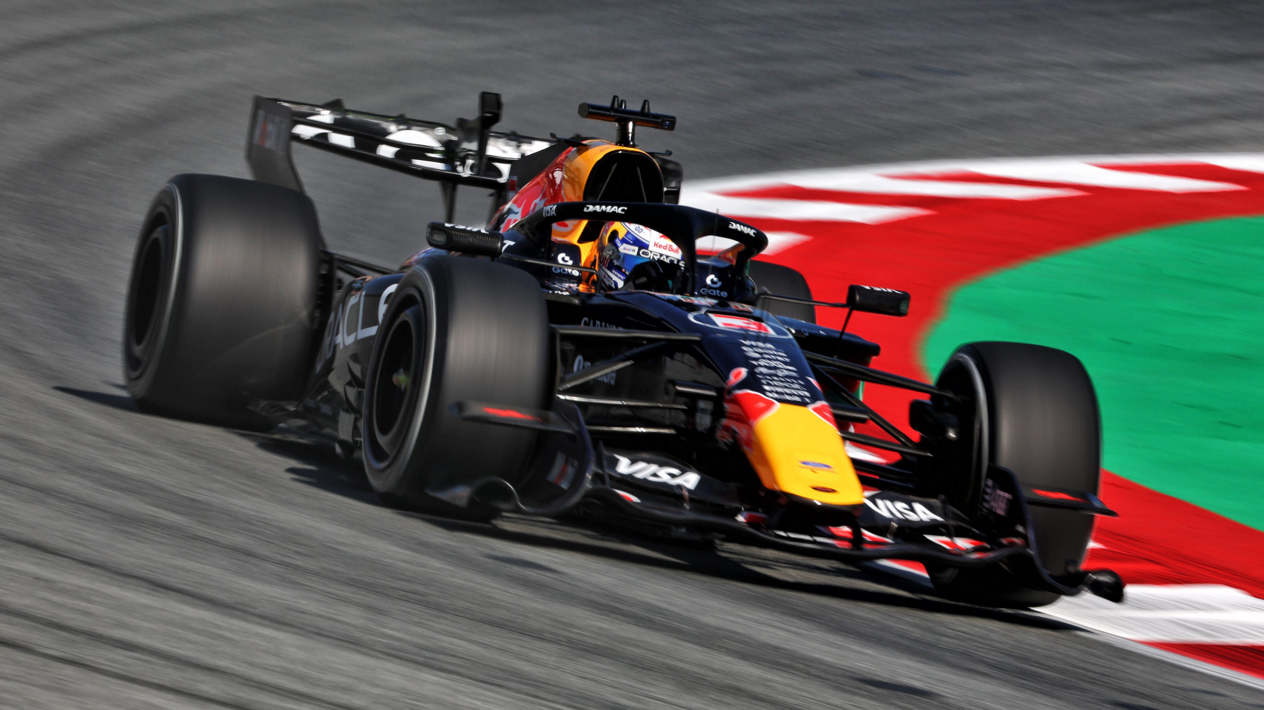Verstappen FP2 Barcelona