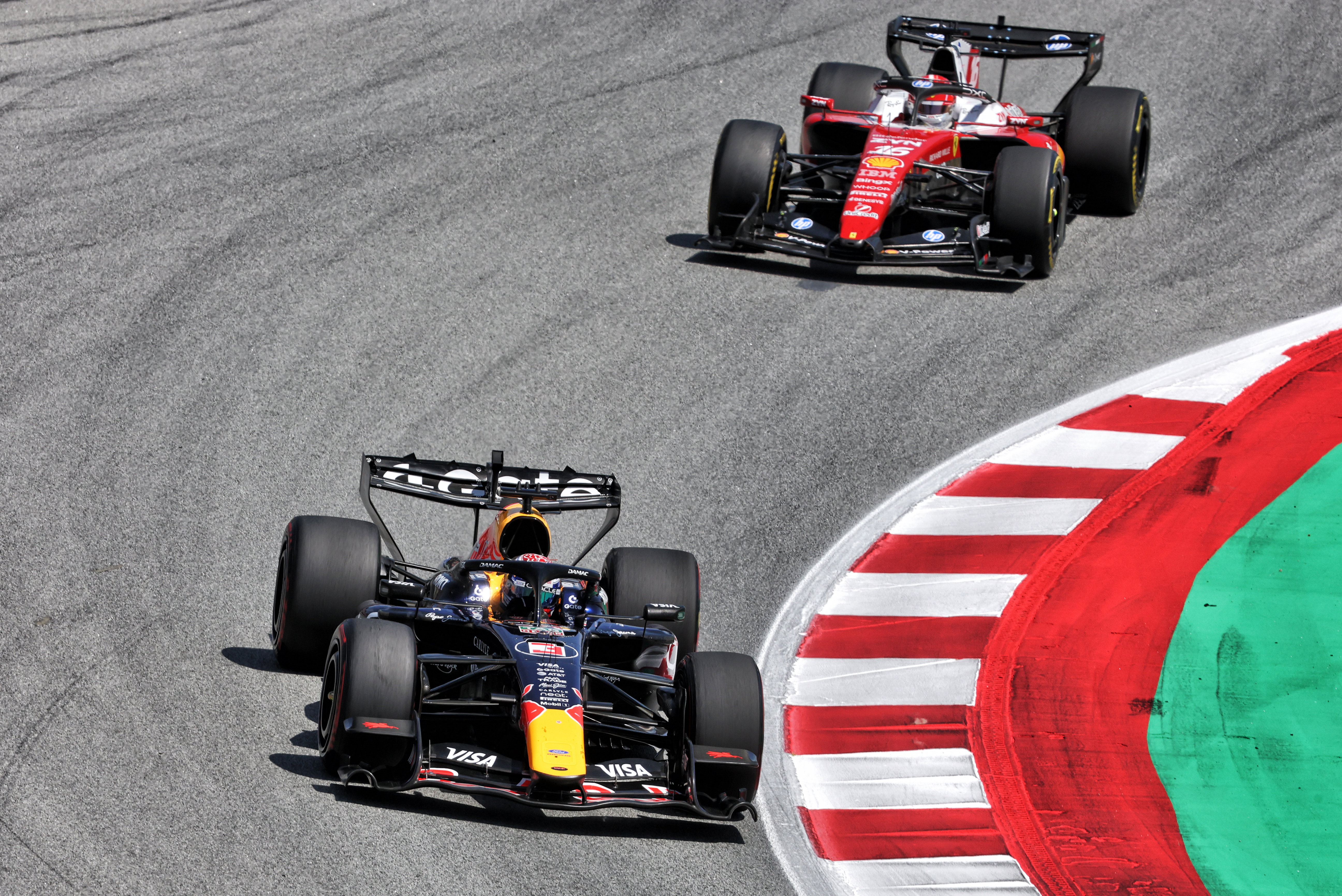 Verstappen Barcelona race
