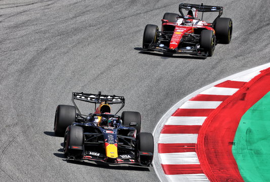 Verstappen Barcelona race