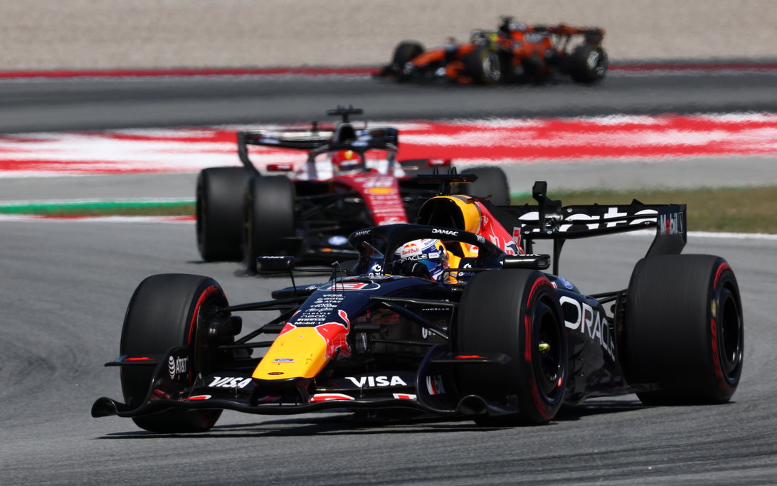 Verstappen Barcelona race