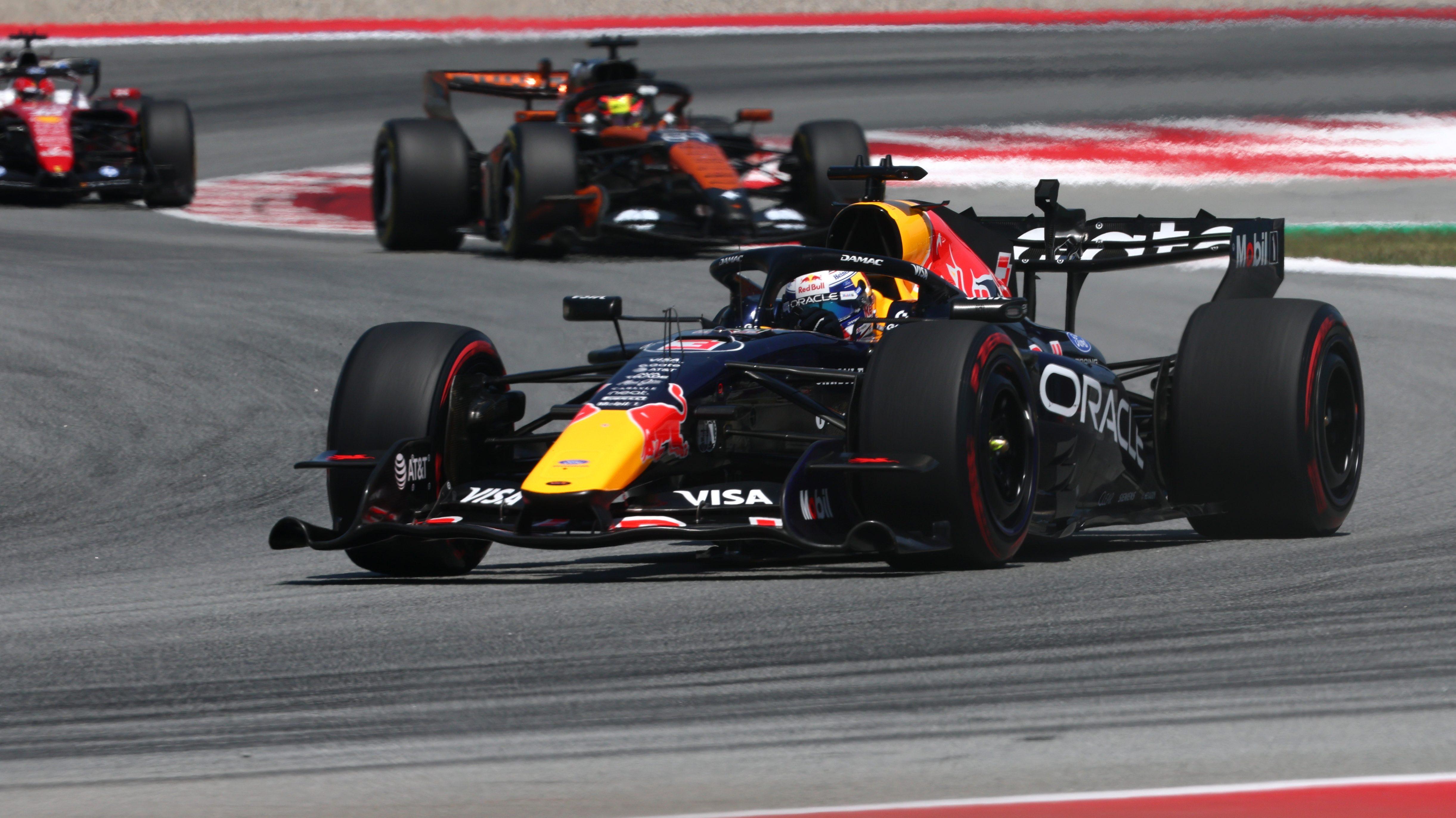 Verstappen race Barcelona