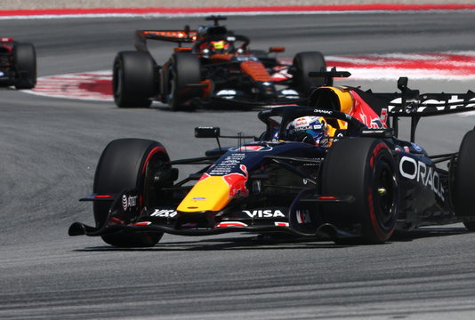 Verstappen race Barcelona