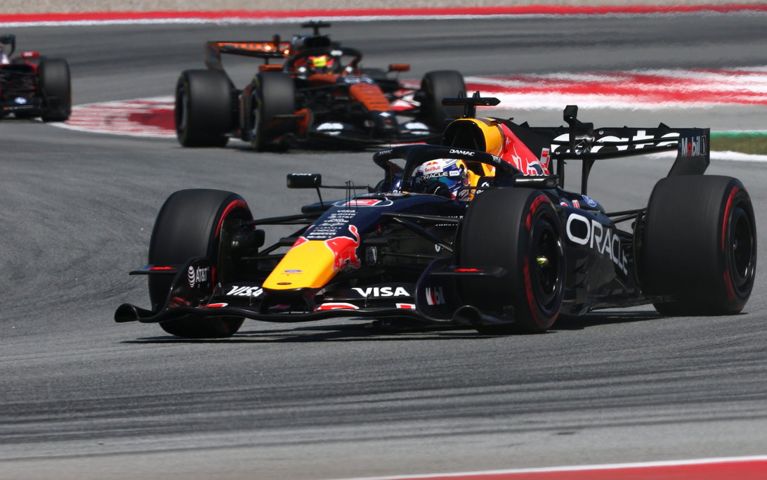 Verstappen race Barcelona