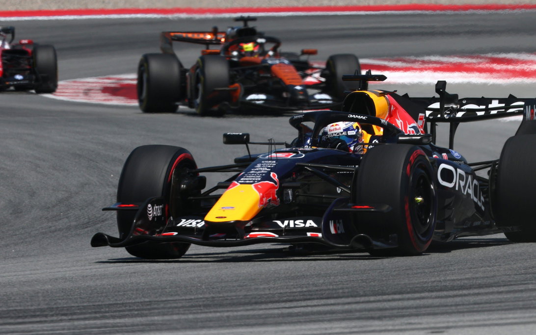 Verstappen race Barcelona