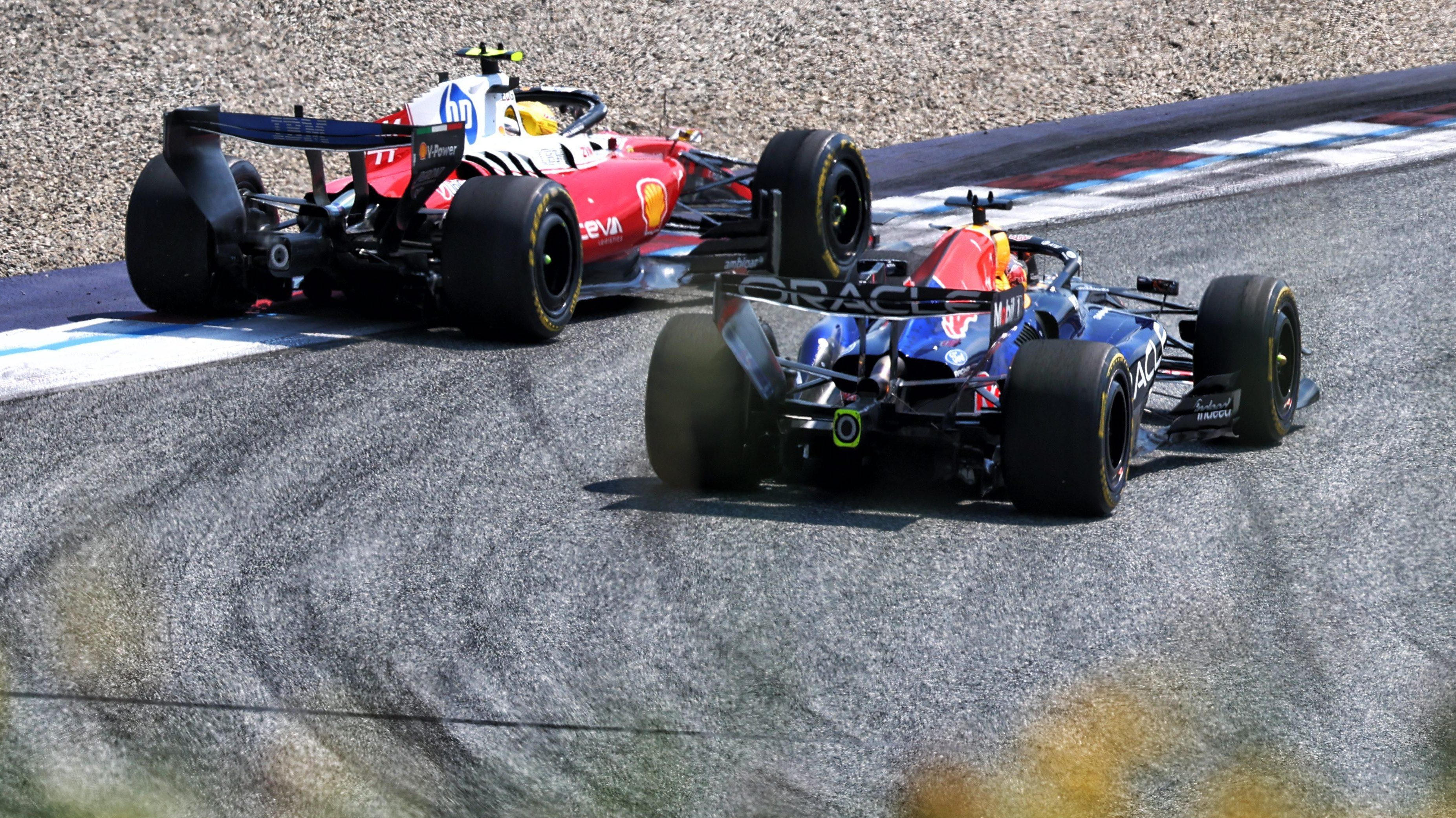 Verstappen Hamilton race Austria