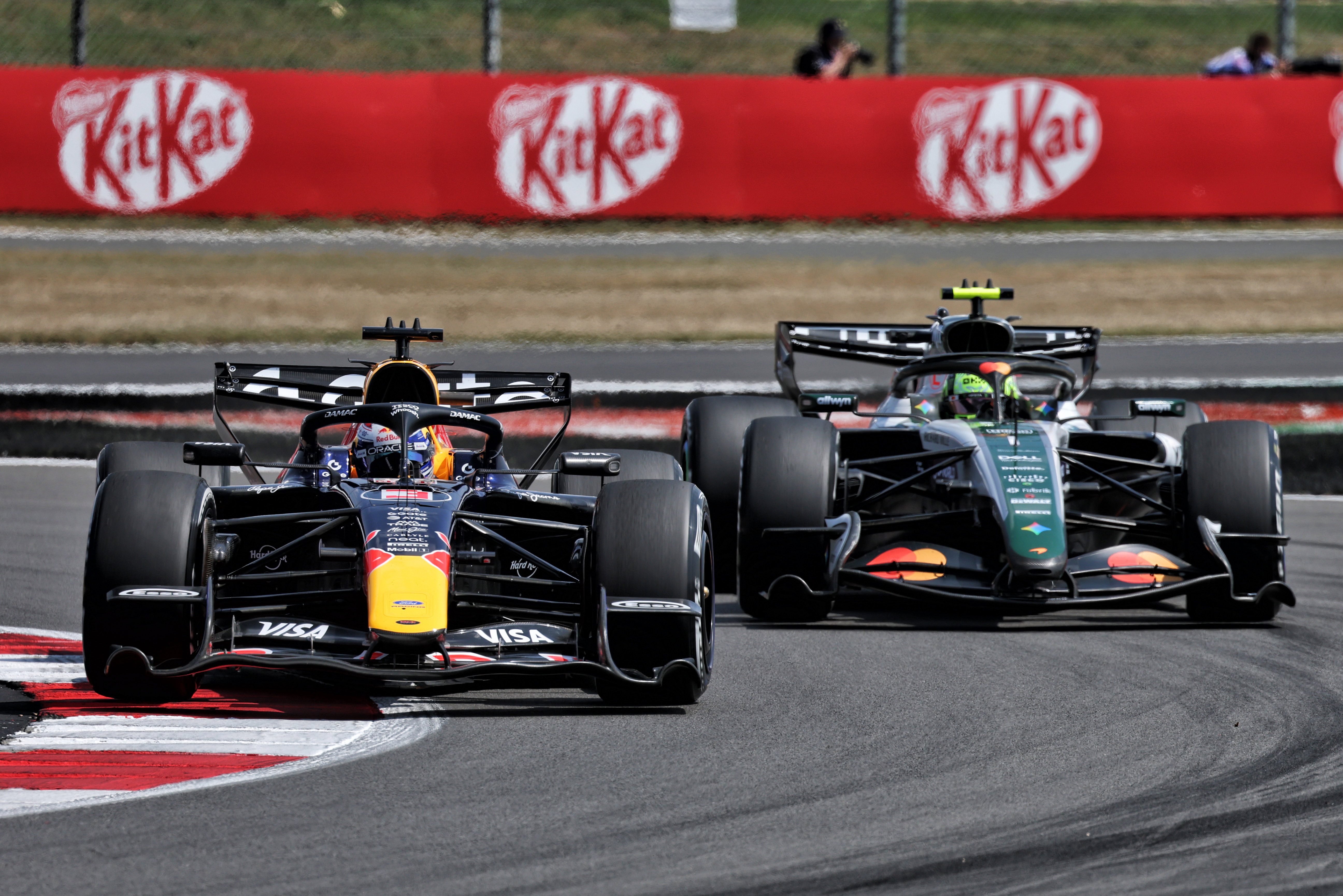 Verstappen Norris FP1 Silverstone