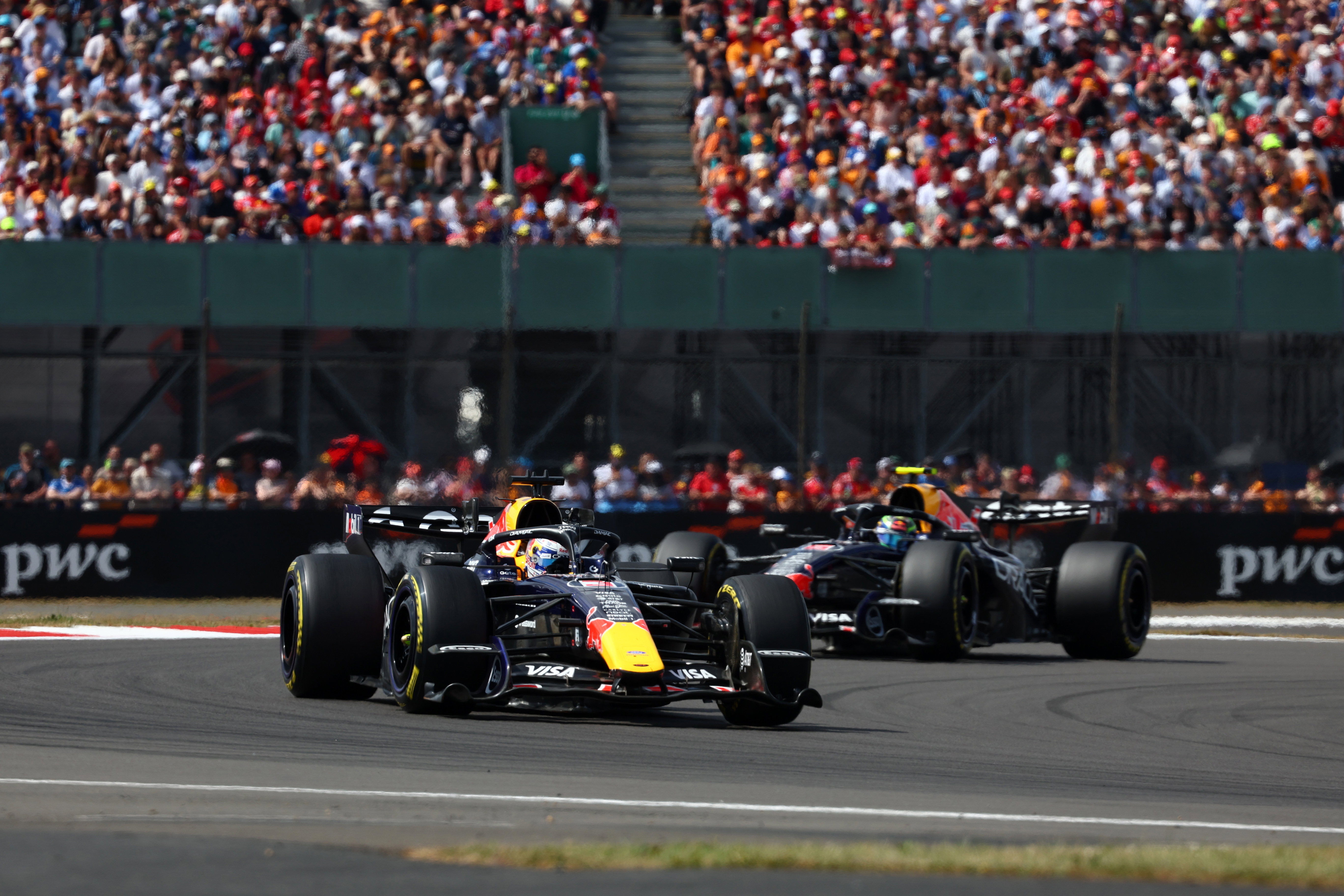 Verstappen race Silverstone