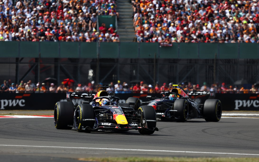 Verstappen race Silverstone