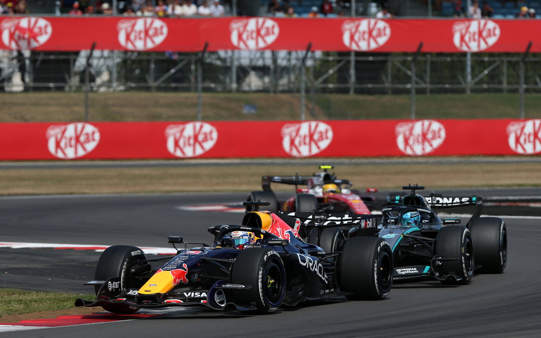 Verstappen race Silverstone