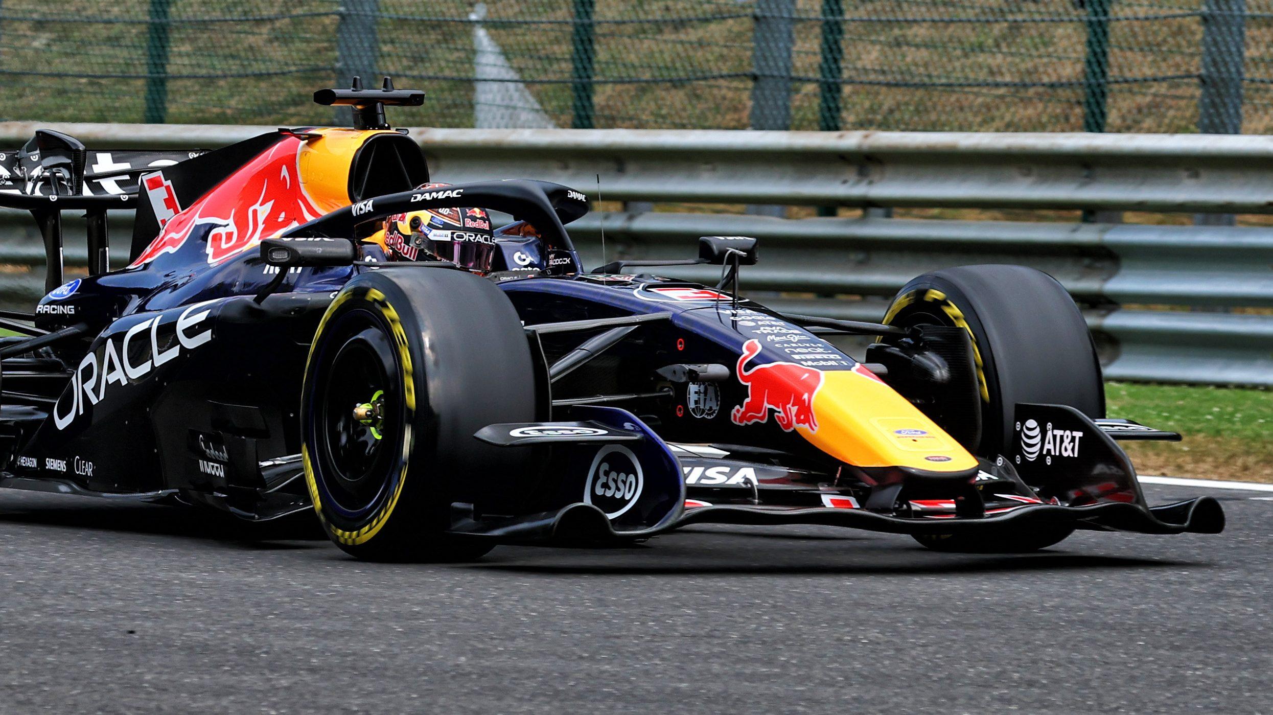 Verstappen FP1 Belgium