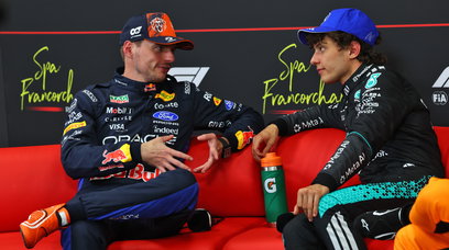 Verstappen Antonelli Quali Belgium
