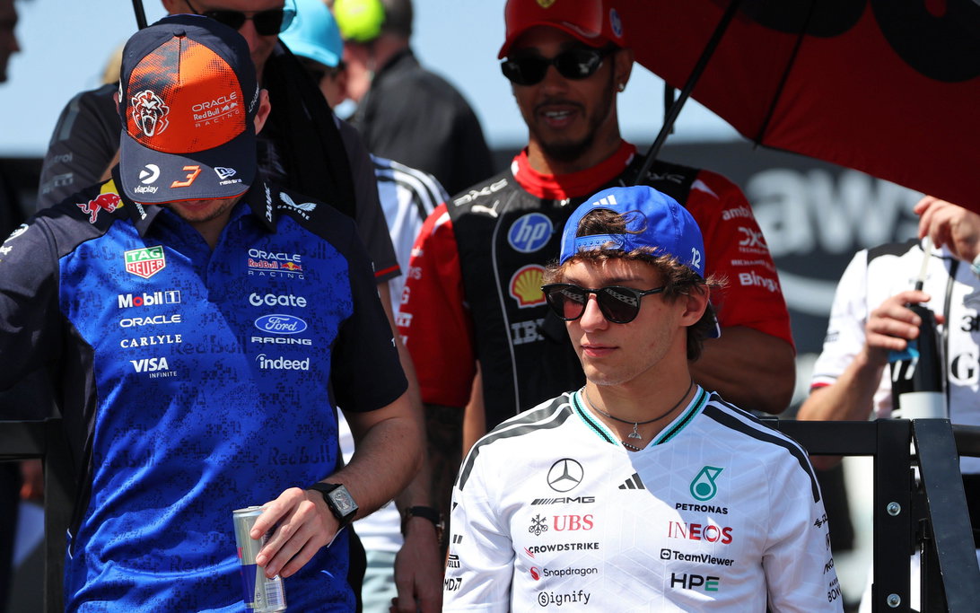 Antonelli Verstappen Hungary