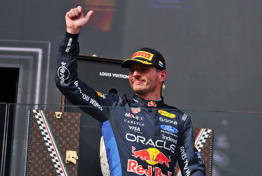 Verstappen podium Hungary