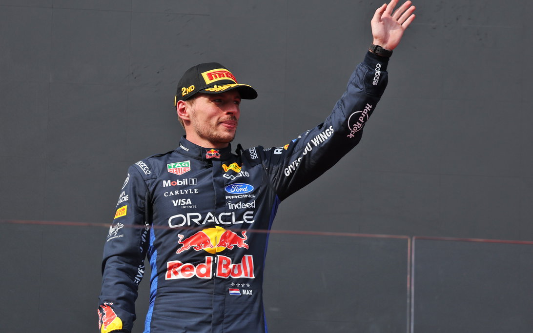 Verstappen Hungary podium