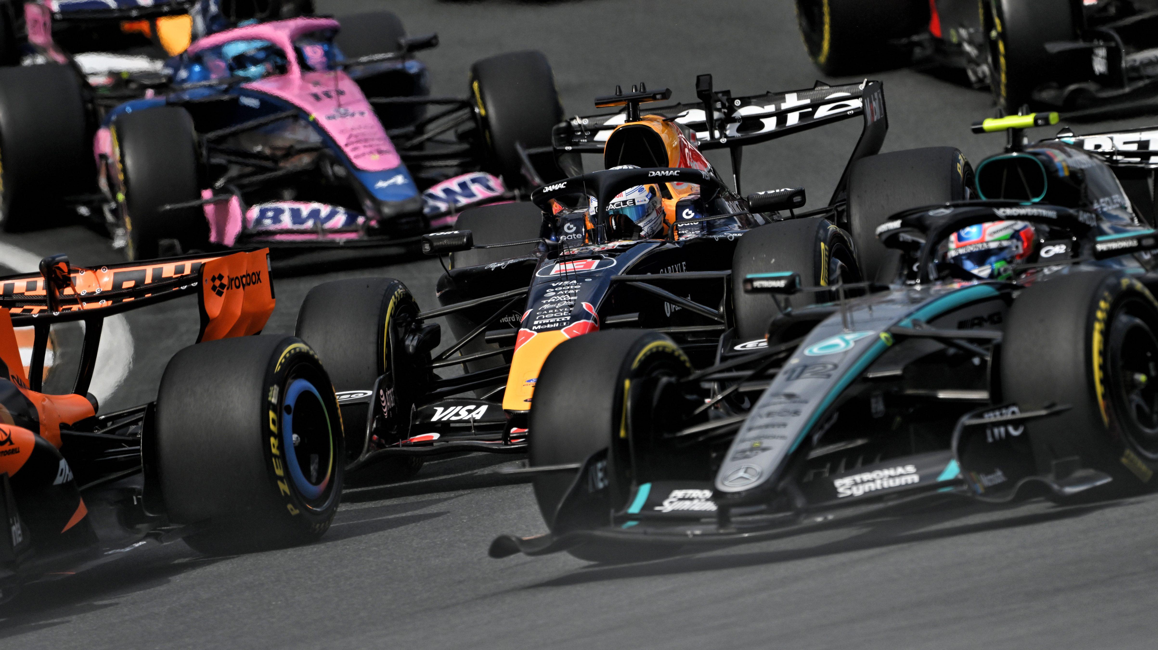 Verstappen Zandvoort sprint start