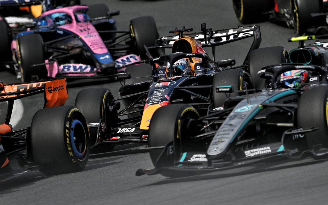 Verstappen Zandvoort sprint start