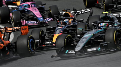 Verstappen Zandvoort sprint start