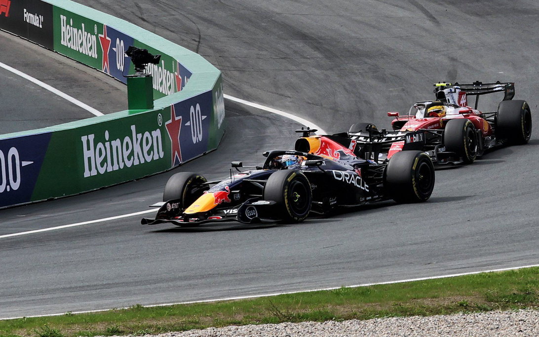 Verstappen Hamilton sprint zandvoort