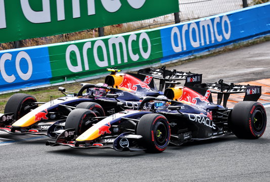Verstappen Lawson race Zandvoort