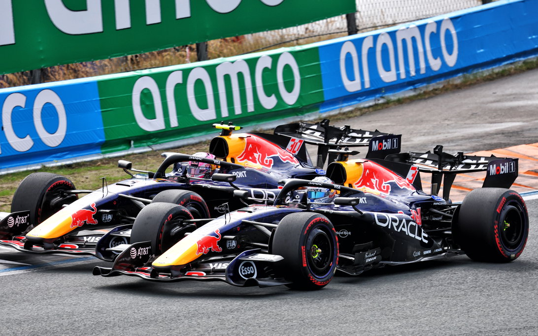 Verstappen Lawson race Zandvoort