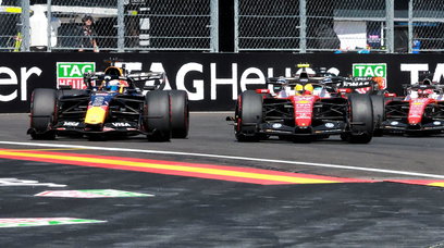 Verstappen Hamilton Madrid start