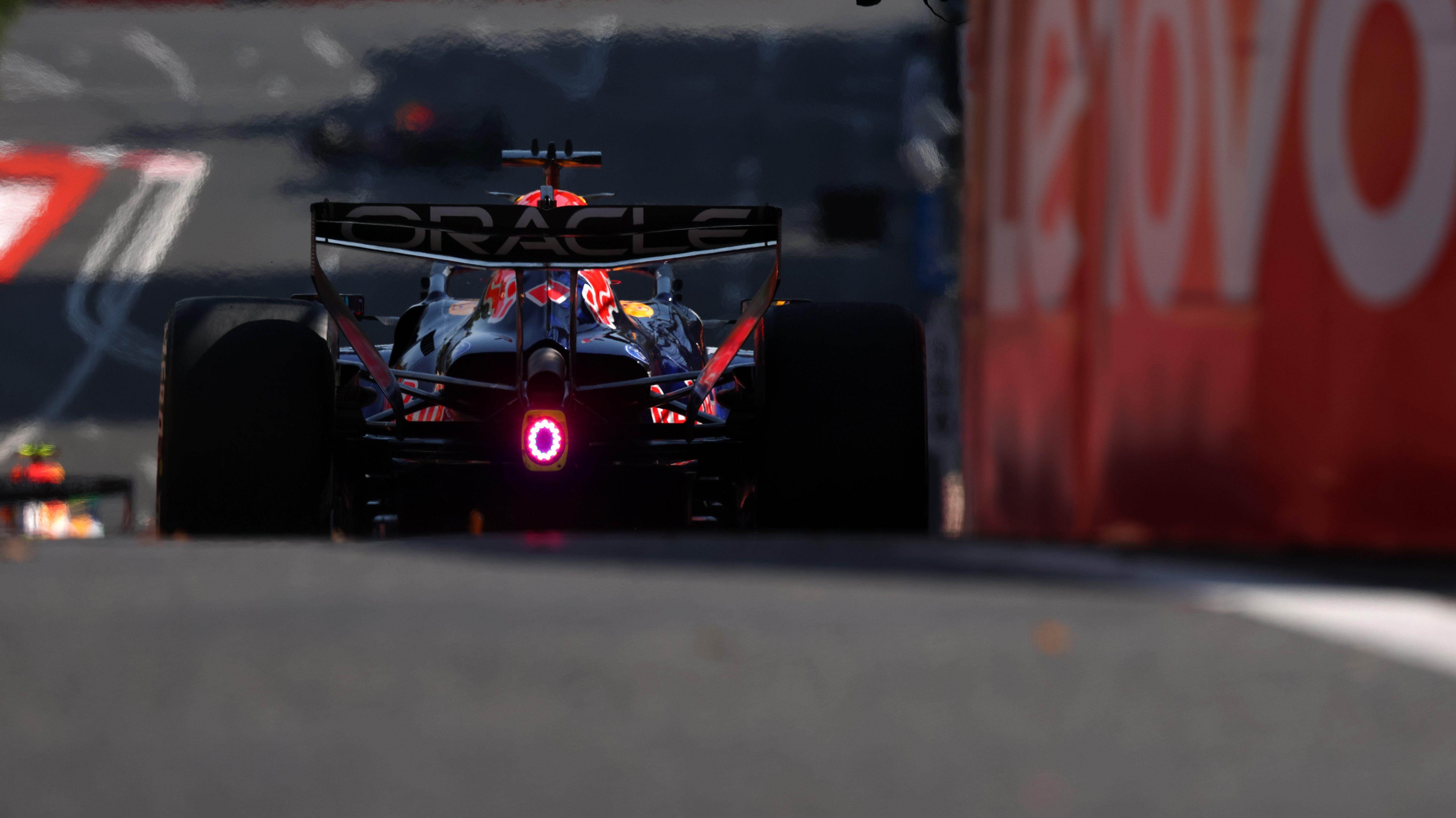 Verstappen FP1 Baku