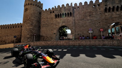 Verstappen FP1 Baku