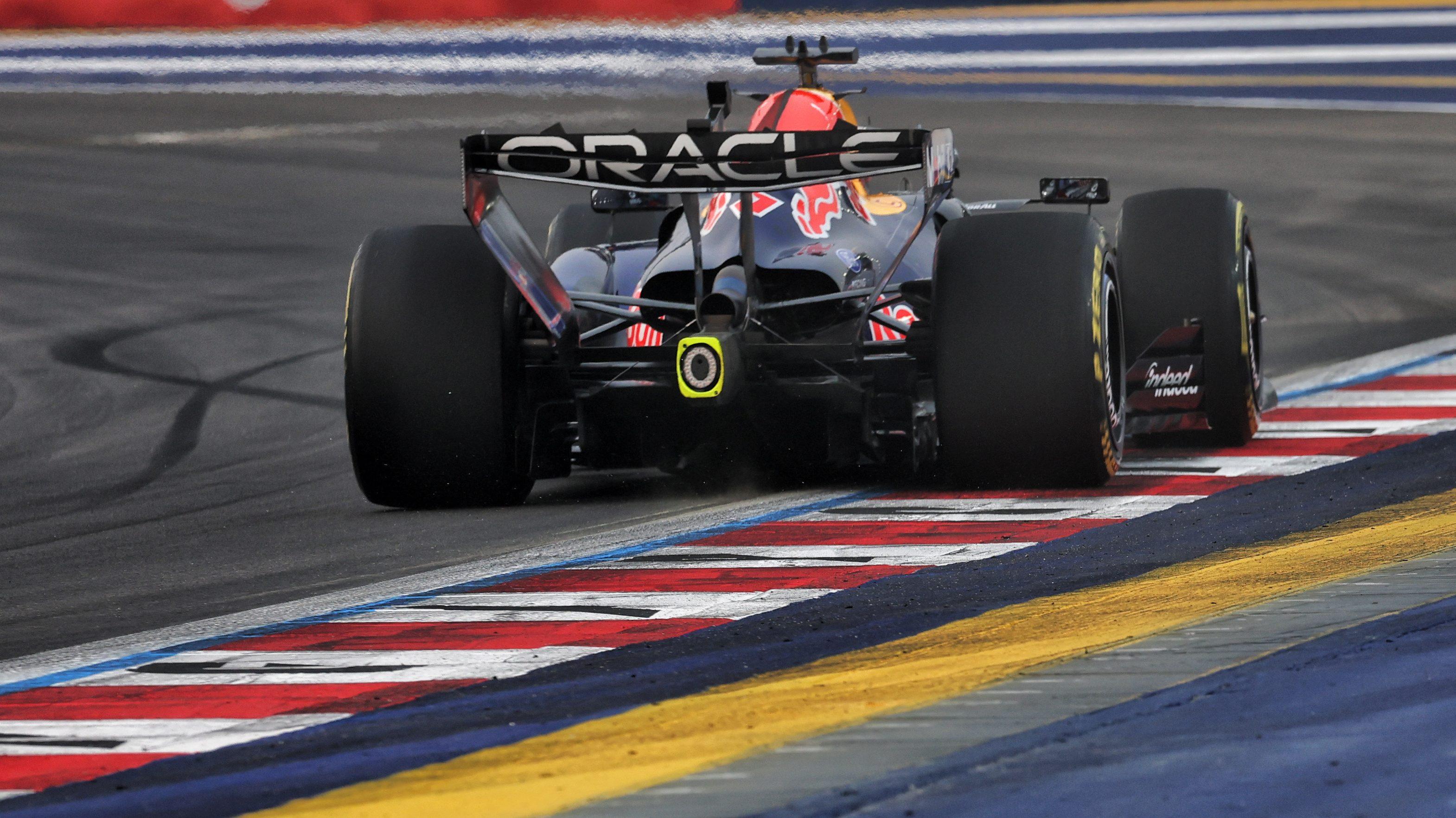Verstappen Singapore FP1