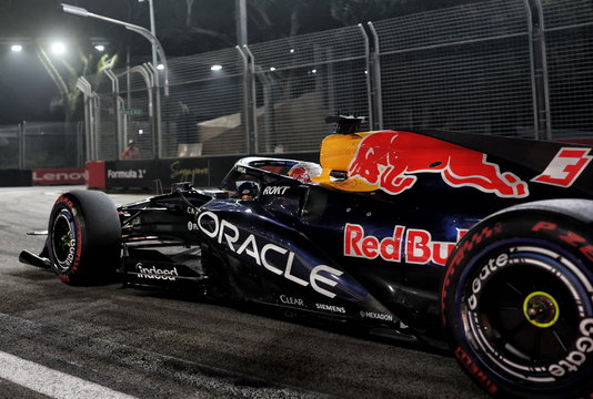 Verstappen Singapore Race