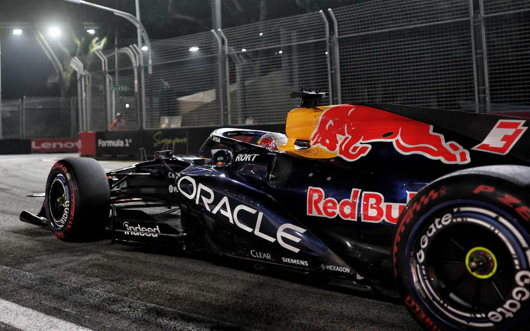 Verstappen Singapore Race