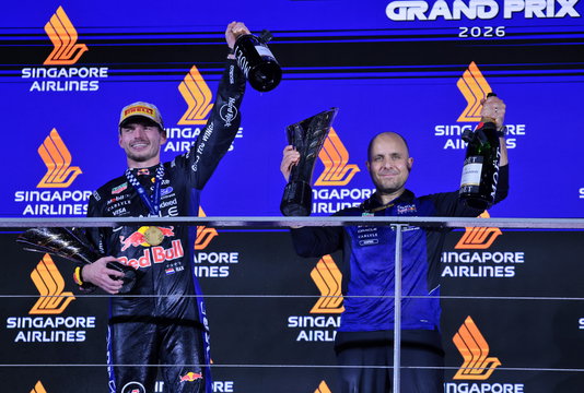 Lambiase Verstappen win Singapore