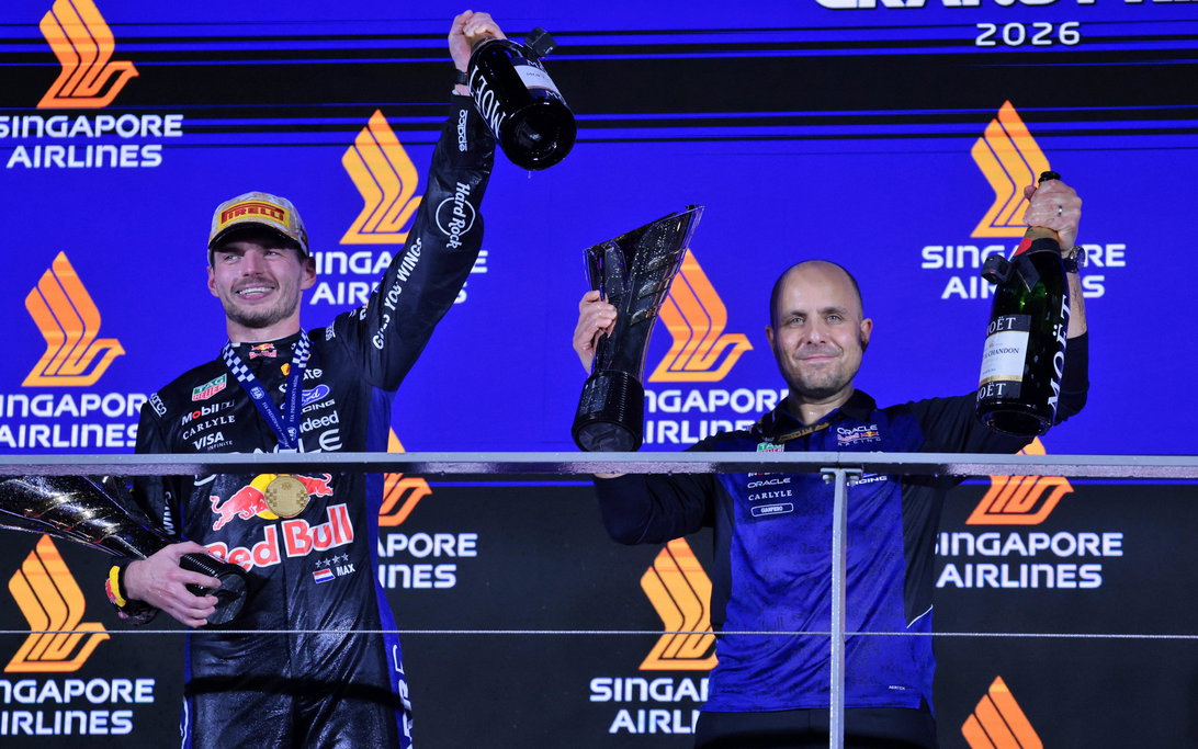 Lambiase Verstappen win Singapore