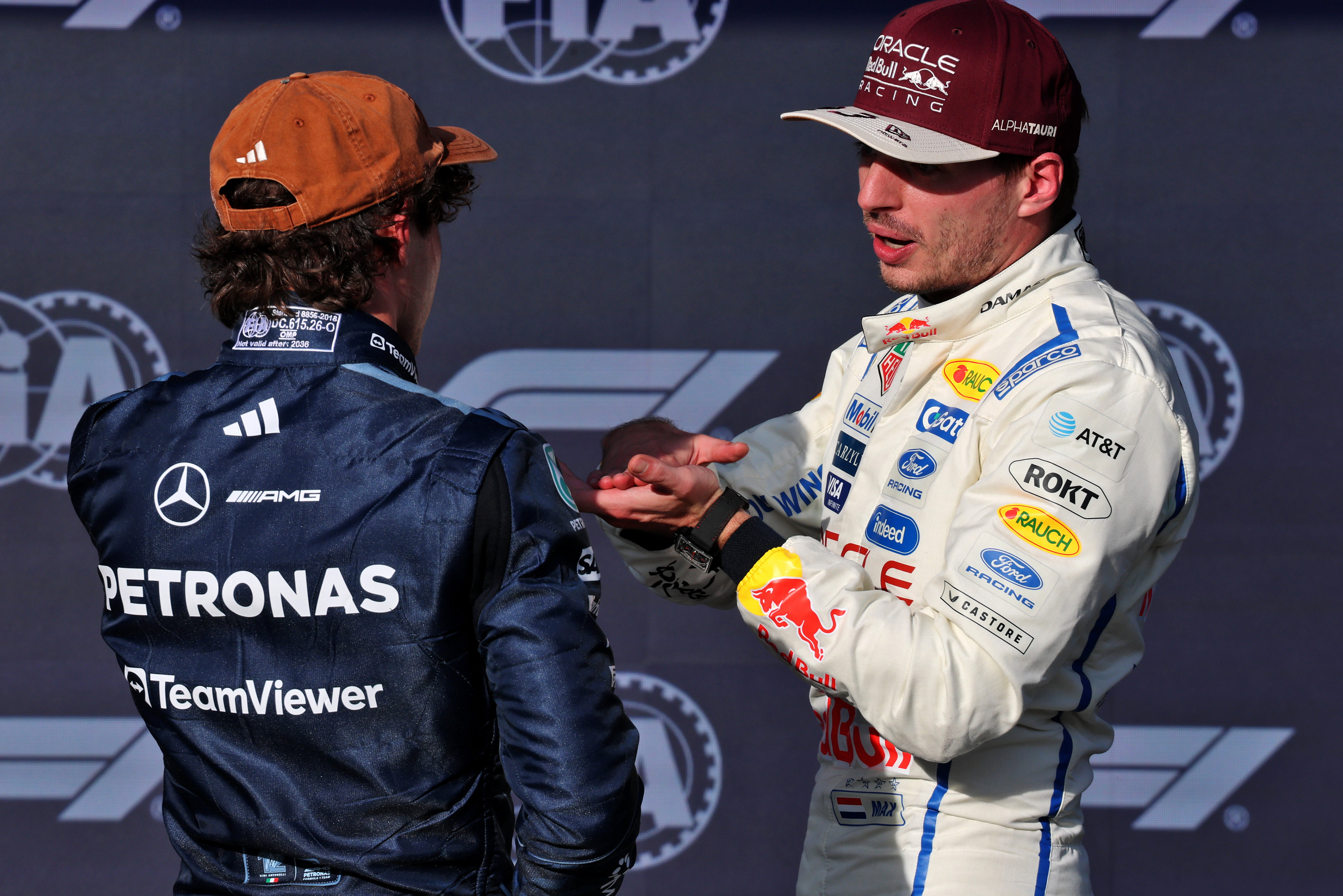Verstappen Antonelli Austin