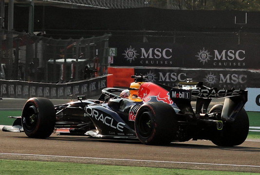 Verstappen FP2 Mexico