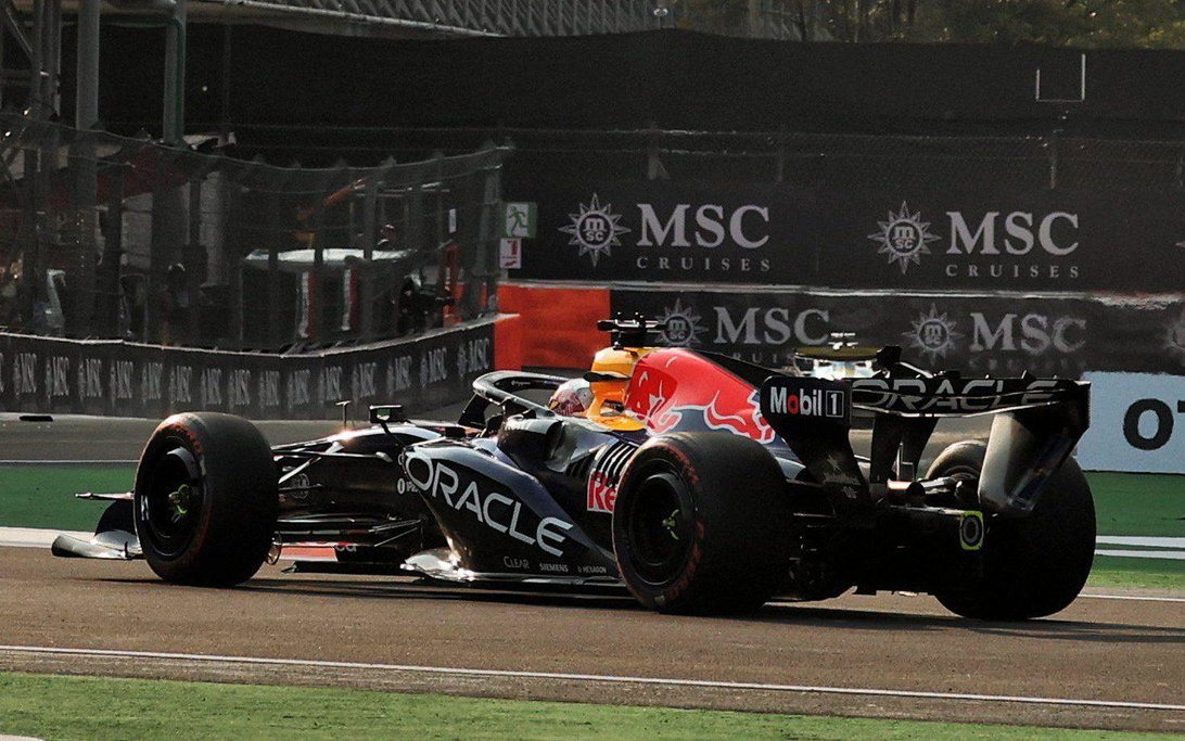 Verstappen FP2 Mexico