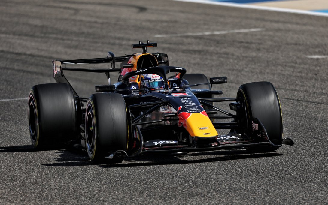 Verstappen Bahrain test 2 day 2