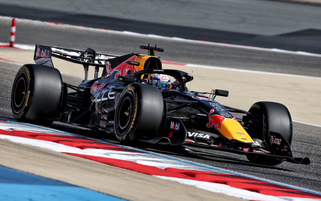 Verstappen Bahrain test 2 day 2