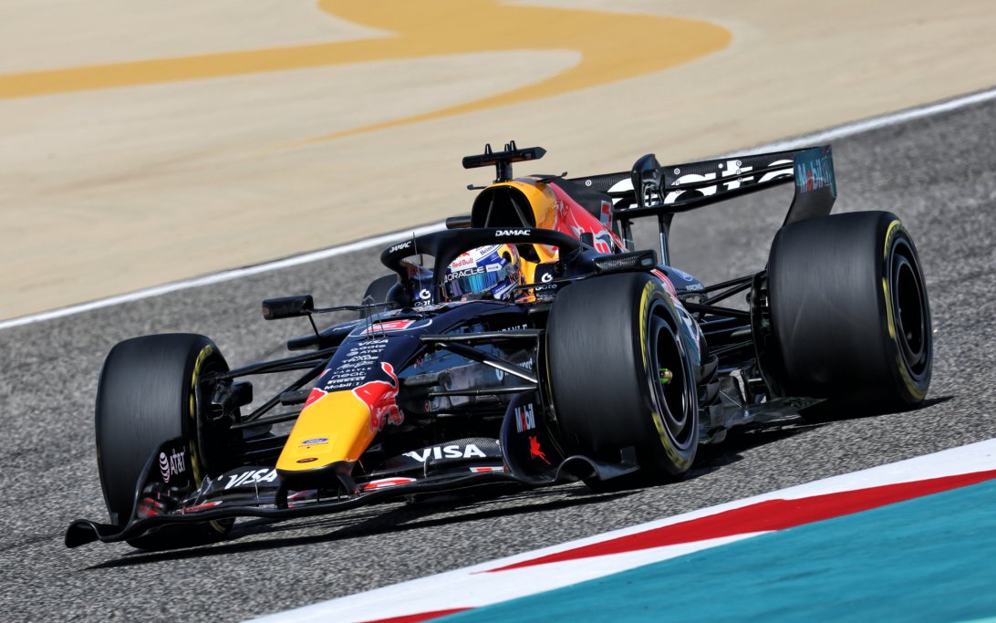 Verstappen Bahrain test 2 day 2