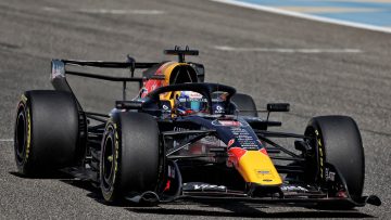 Verstappen grapt: "Misschien op dat rechte stuk maar even remmen!"