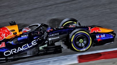 Verstappen Test Bahrain Day 1