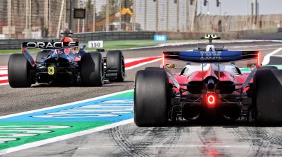 Verstappen Hamilton Bahrain test