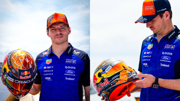 Max Verstappen unveils new look as Red Bull return home