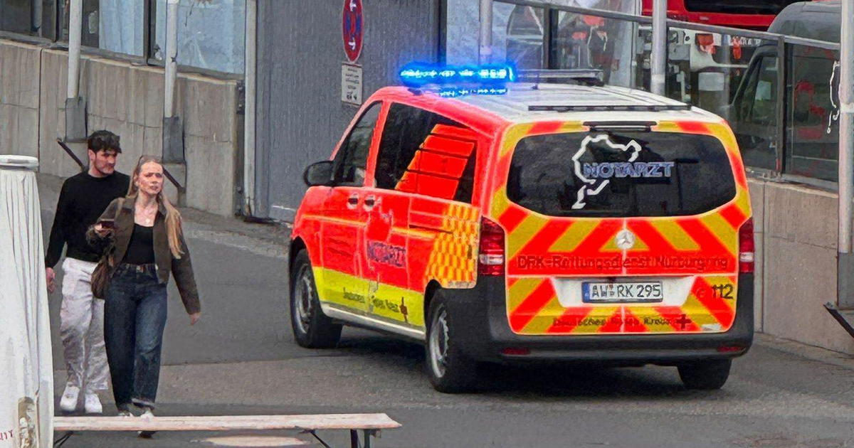 Ambulance on track triggers red flag in Max Verstappen race at Nurburgring
