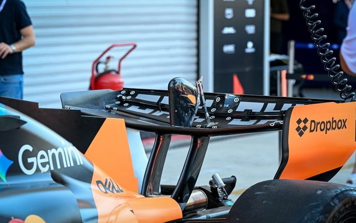 McLaren Macarena wing Monza