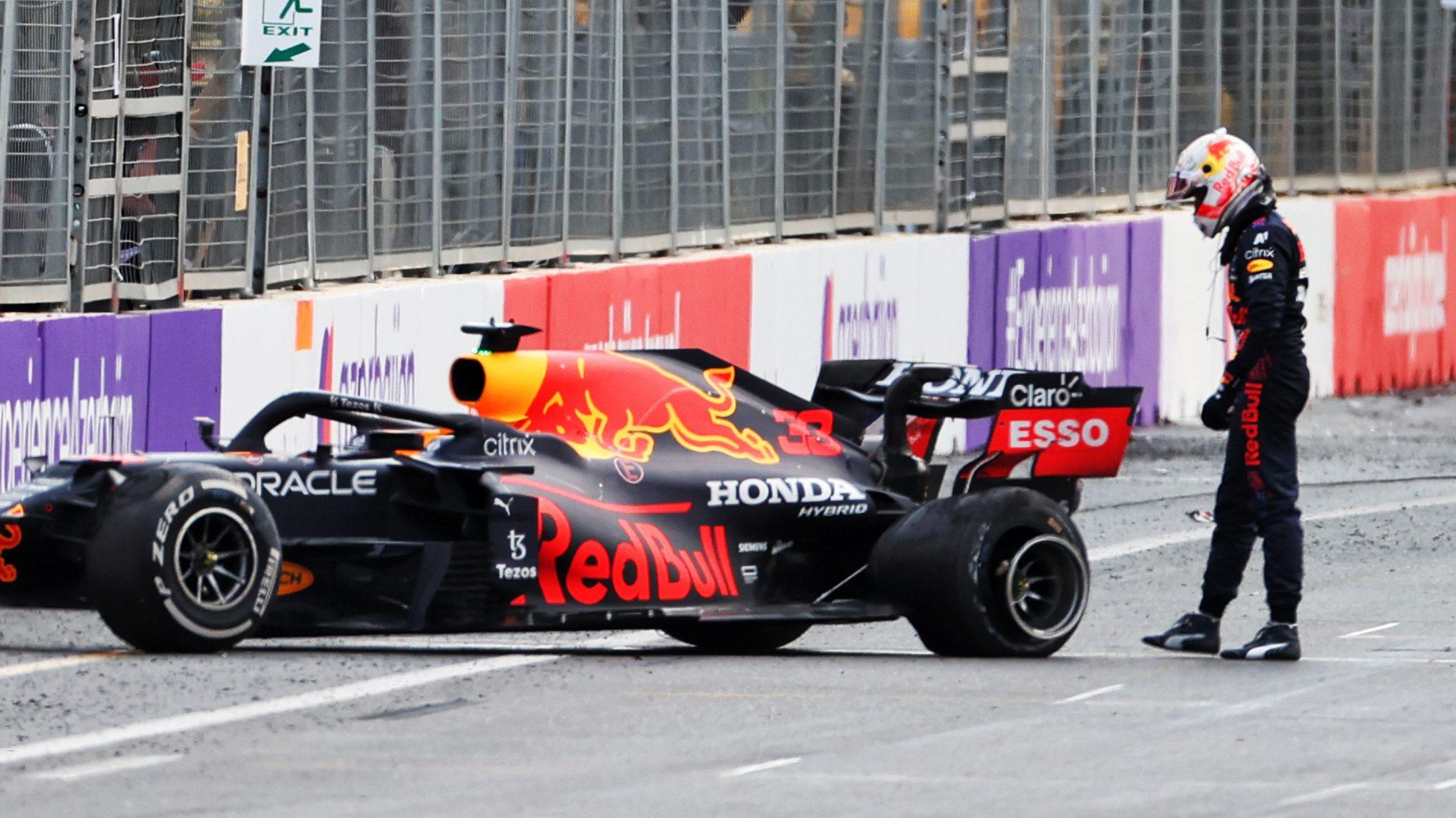 Max Verstappen Bkau crash 2021