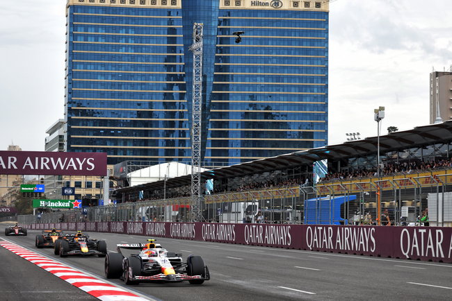 Motor Racing - Formula One World Championship - Azerbaijan Grand Prix - Race Day - Baku, Azerbaijan